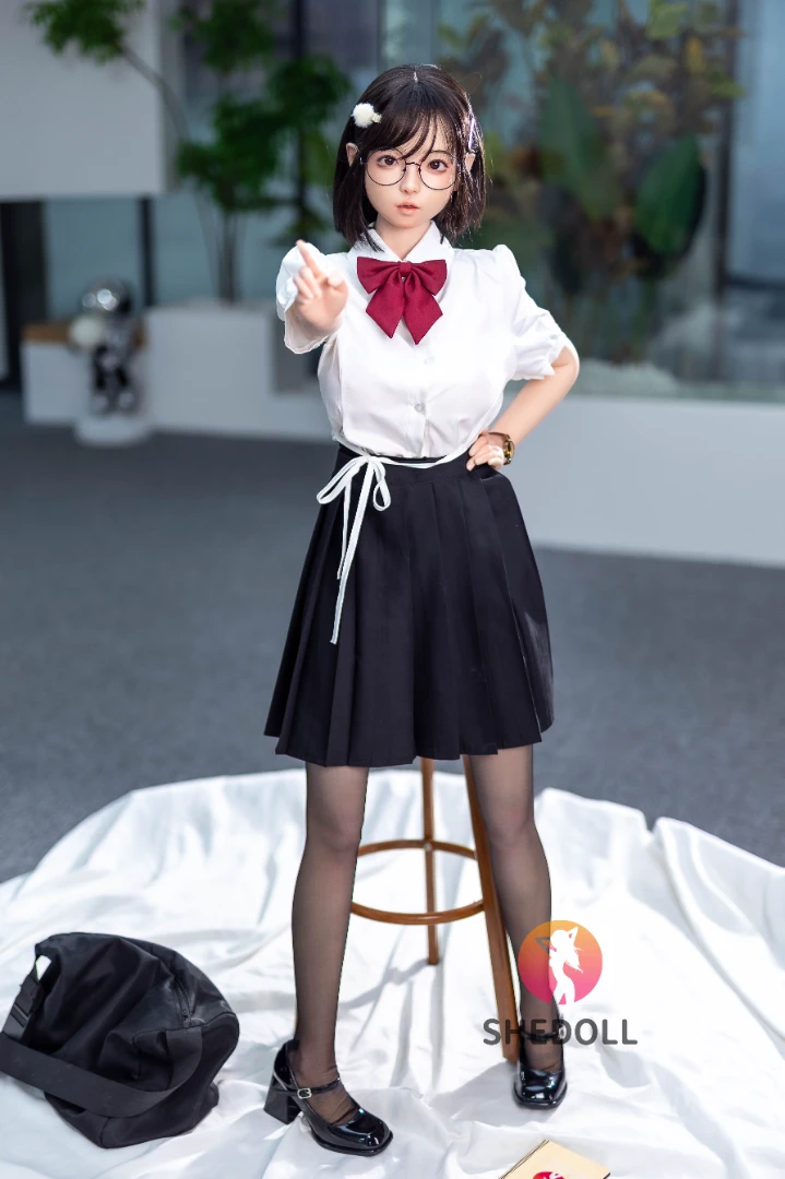 Shedoll 148cm Sandy - Petite Asian Silicone Sex Doll with Movable Eyes